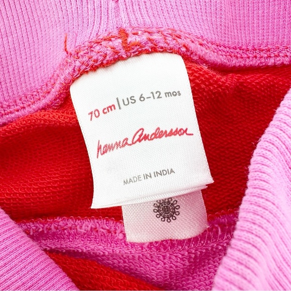 Hanna Andersson Bundle Overall Sweatshirt Sweatpants Set - Picture 4 of 8